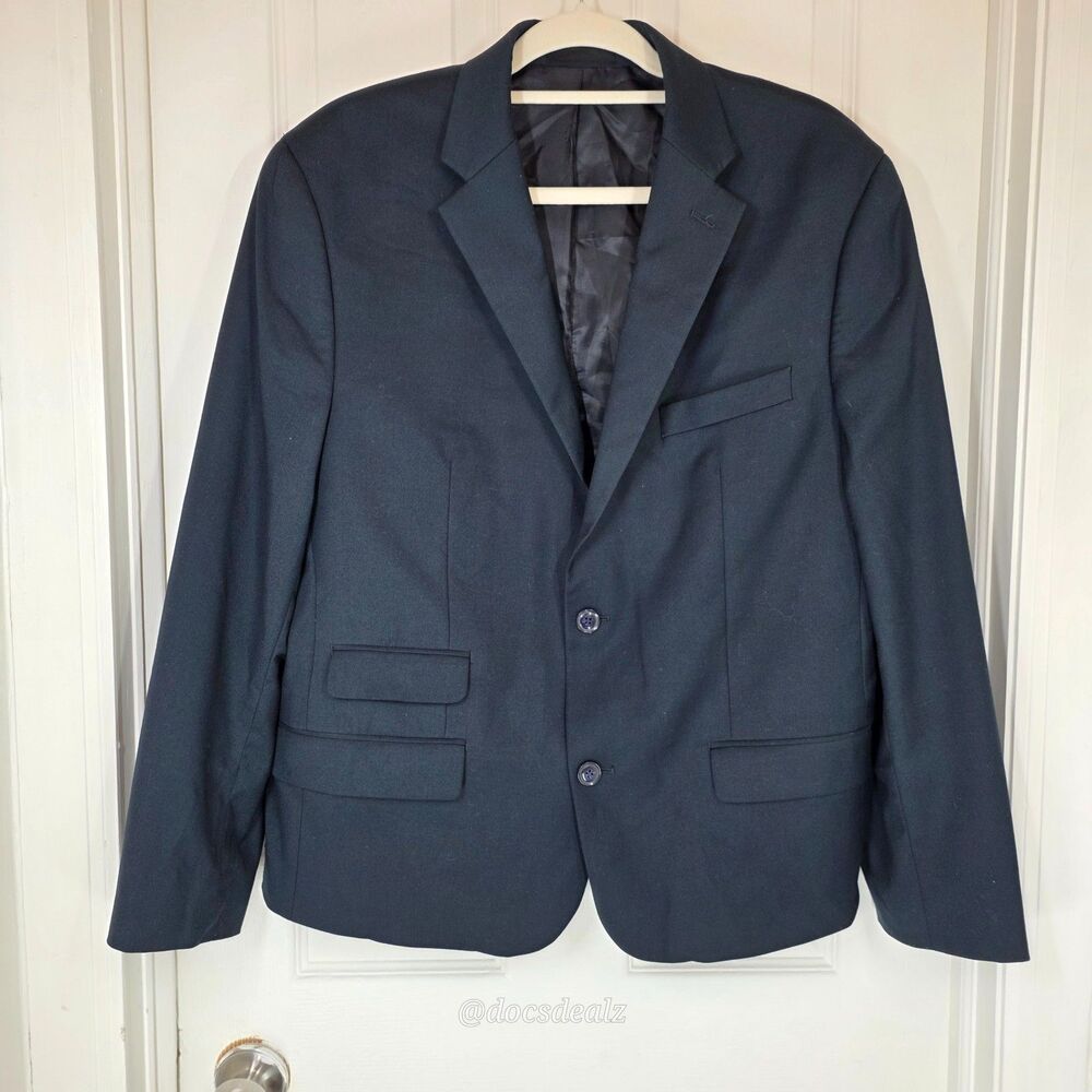 Sean Jean Suit Jacket Navy Men's Size 42R